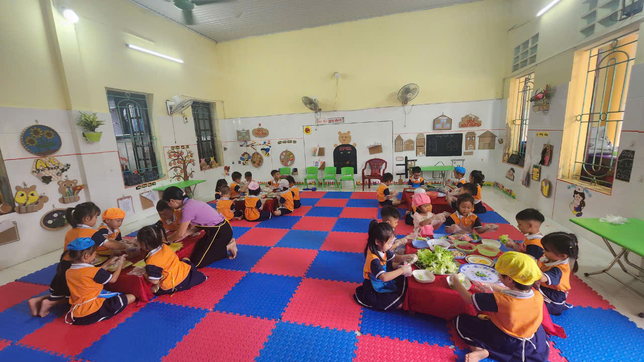 1 số hình ảnh các tiết dạy kiến tập trong sinh hoạt Tổ chuyên môn